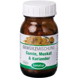 CUMIN Muskat & Koriander Gewürzmischung Kapseln 90 St. (41 g)