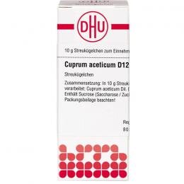 CUPRUM ACETICUM D 12 Globuli 10 g