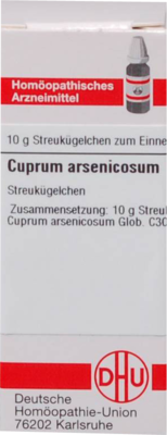 CUPRUM ARSENICOSUM C 30 Globuli 10 g