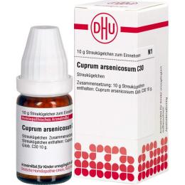 CUPRUM ARSENICOSUM C 30 Globuli 10 g