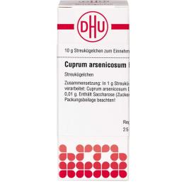 CUPRUM ARSENICOSUM D 10 Globuli 10 g