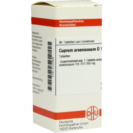 CUPRUM ARSENICOSUM D 12 Tabletten 80 St
