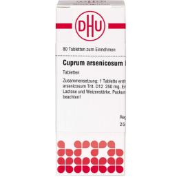 CUPRUM ARSENICOSUM D 12 Tabletten 80 St.