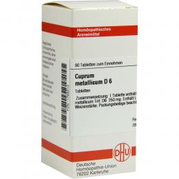 Ein aktuelles Angebot für CUPRUM MET D 6 80 St Tabletten Naturheilmittel - jetzt kaufen, Marke DHU-Arzneimittel GmbH & Co. KG.