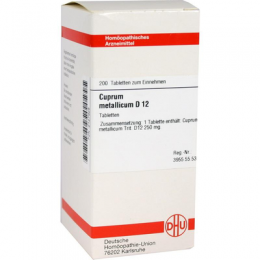 CUPRUM METALLICUM D 12 Tabletten 200 St