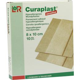 Curaplast sensitive Wundschnnellverband 8x10cm 10 St Pflaster