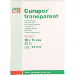 CURAPOR Wundverband steril transparent 10x15 cm 25 St.
