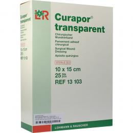 CURAPOR Wundverband steril transparent 10x15 cm 25 St Verband
