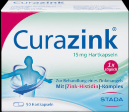 CURAZINK Hartkapseln 50 St