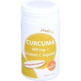 CURCUMA 400 mg+Vitamin C Kapseln MediFit 60 St.