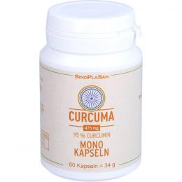 CURCUMA 475 mg 95% Curcumin Mono-Kapseln 60 St.