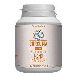 Ein aktuelles Angebot für CURCUMA 475 mg 95% Curcumin Mono-Kapseln 60 St Kapseln Nahrungsergänzungsmittel - jetzt kaufen, Marke Sinoplasan Gmbh.