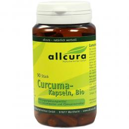 Ein aktuelles Angebot für CURCUMA KAPSELN Bio 90 St Kapseln Nahrungsergänzungsmittel - jetzt kaufen, Marke Allcura Naturheilmittel GmbH.