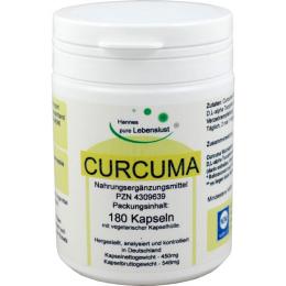 CURCUMA VEGI Kapseln 180 St. (98 g)