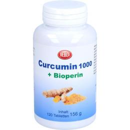CURCUMIN 1000+Bioperin Berco Tabletten 120 St. (156 g)