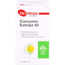 CURCUMIN EXTRAKT 45 Dr.Wolz Kapseln 90 St. (35 g)