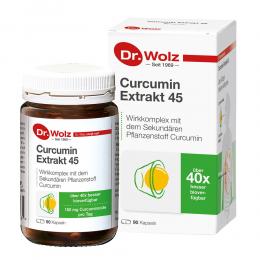 Ein aktuelles Angebot für CURCUMIN EXTRAKT 45 Dr.Wolz Kapseln 90 St Kapseln Nahrungsergänzungsmittel - jetzt kaufen, Marke Dr. Wolz Zell GmbH.