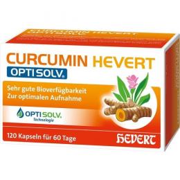 CURCUMIN HEVERT OptiSolv Kapseln 120 St.