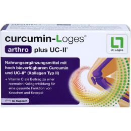 CURCUMIN-LOGES arthro plus UC-II Kapseln 60 St.