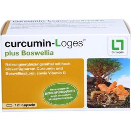 CURCUMIN-LOGES plus Boswellia Kapseln 120 St. (165 g)