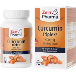 CURCUMIN-TRIPLEX3 500 mg/Kap.95% Curcumin+BioPerin 90 St.