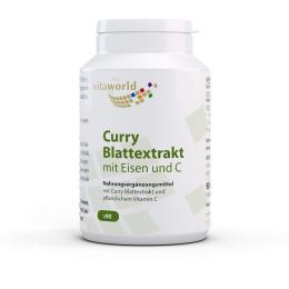 CURRY BLATTEXTRAKT mit Eisen und C Kapseln 90 St.