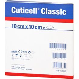 CUTICELL Classic Wundgaze 10x10 cm 100 St.