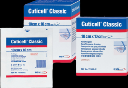 CUTICELL Classic Wundgaze 5x5 cm 50 St