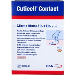 CUTICELL Contact 7,5x10 cm Verband 5 St.
