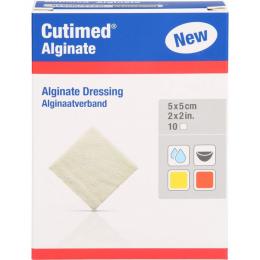 CUTIMED Alginate Alginatkompressen 5x5 cm 10 St.