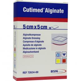 Ein aktuelles Angebot für CUTIMED Alginate Alginatkompressen 5x5 cm 10 St Kompressen Verbandsmaterial - jetzt kaufen, Marke BSN medical GmbH.