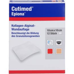 CUTIMED Epiona 10x10 cm Wundauflage 12 St.