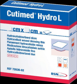 CUTIMED Hydro L Hydrokolloidverb.dnn 7,5x7,5 cm 10 St