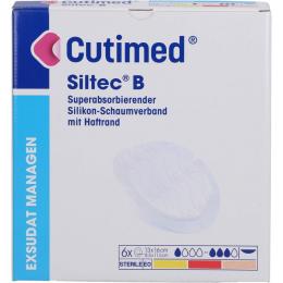 CUTIMED Siltec B Schaumverb.13x16 cm oval 6 St.
