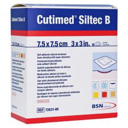 Ein aktuelles Angebot für CUTIMED Siltec B Schaumverb.7,5x7,5 cm m.Haftr. 10 St Kompressen Verbandsmaterial - jetzt kaufen, Marke ACA Müller/ADAG Pharma AG.