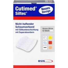 CUTIMED Siltec Schaumverb.10x20 cm nicht haftend 12 St.