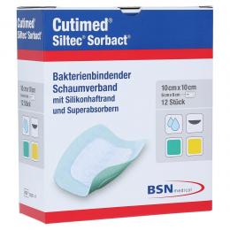 Ein aktuelles Angebot für CUTIMED Siltec Sorbact PU-Verb.10x10 cm 12 St Kompressen Verbandsmaterial - jetzt kaufen, Marke BSN medical GmbH.