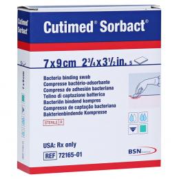 Ein aktuelles Angebot für CUTIMED Sorbact Kompressen 7x9 cm 5 St Kompressen Verbandsmaterial - jetzt kaufen, Marke ToRa Pharma GmbH.