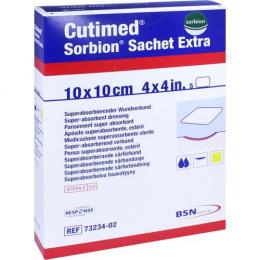 CUTIMED Sorbion Sachet Extra Wundaufl.10x10 cm 5 St.