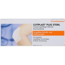 CUTIPLAST Plus steril 10x24,8 cm Verband 5 St.