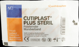 CUTIPLAST Plus steril 5x7 cm Verband 1 St
