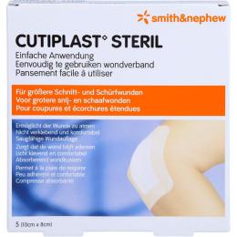 CUTIPLAST steril Wundverband 8x10 cm 5 St.