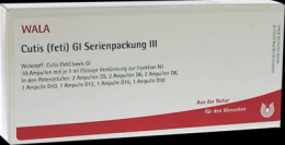 CUTIS feti GL Serienpackung 3 Ampullen 10X1 ml