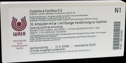 CYDONIA e fructibus D 2 Ampullen 10X1 ml