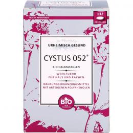 CYSTUS 052 Bio Halspastillen 132 St.