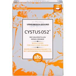 CYSTUS 052 Bio Halspastillen Honig Orange 66 St. (31,7 g)