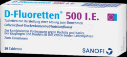 D FLUORETTEN 500 Tabletten 30 St