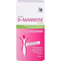 D-MANNOSE PLUS 2000 mg Pulver m.Vit.u.Mineralstof. 250 g (250 g)