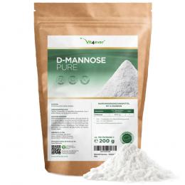 D-Mannose Pulver - 250 g - 100 Tagesportionen mit 2 g