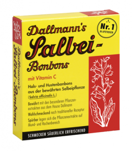 DALLMANN'S Salbei Bonbons m.Vit.C. 20 St